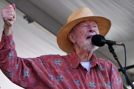 Pete Seeger murió el 27 de enero de 2014