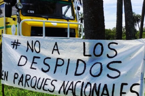 Trabajadores de Parques Nacionales, en alerta por la ola de despidos