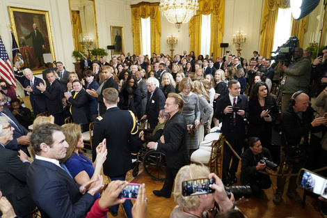 La ceremonia se desarrolló en la Casa Blanca