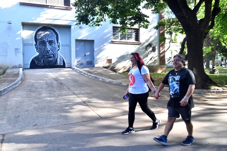 El Centro Cultural de la Memoria Haroldo Conti en la ex ESMA. 