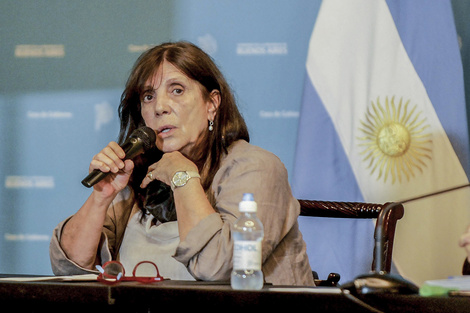 Teresa García, senadora de Unión por la Patria. 