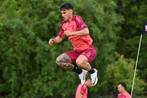 Rojas se entrena en San Martín de los Andes