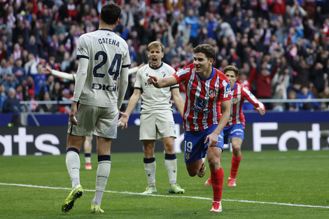 Julián volvió a marcar en el Atlético.