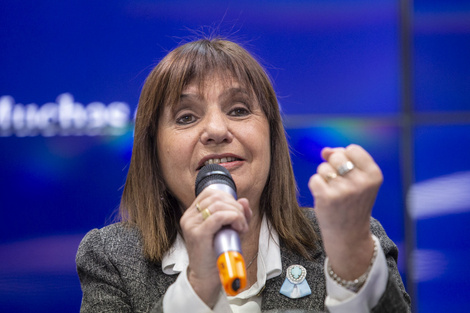 La ministra de Seguridad, Patricia Bullrich, atacó a Amnistía Internacional 