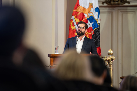 El presidente de Chile Gabriel Boric.