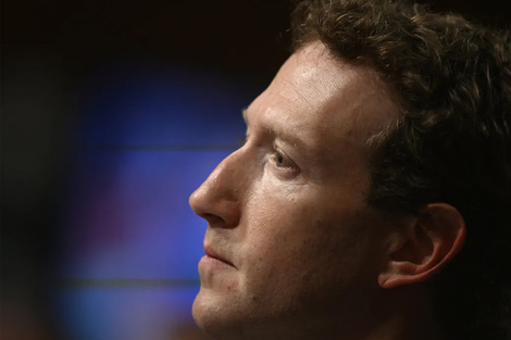 Mark Zuckerberg, director ejecutivo de Meta, durante una audiencia en el Senado de Estados Unidos, en 2024. Imagen: Brendan Smialowski/AFP