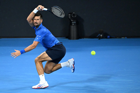 Novak Djokovic levantó su nivel en su tercer partido en Melbourne