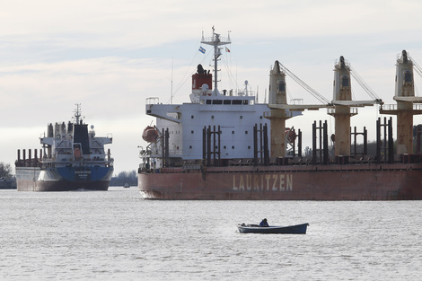 La hidrovía permite la salida al mundo de alrededor del 80% de las exportaciones del país.