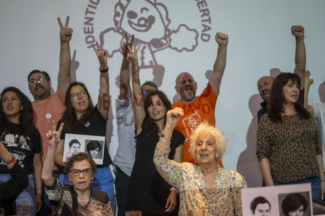 EN VIVO. Las Abuelas de Plaza de Mayo anunciaron la restitución de la nieta 139