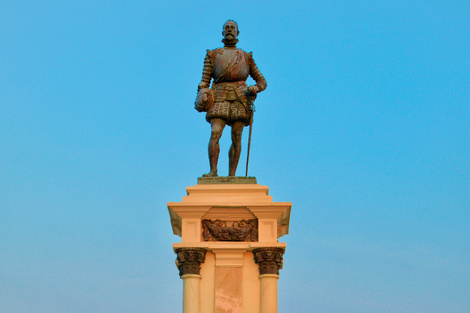 Rodrigo de Bastidas, "conquistador" y fundador de Santa Marta. Imagen: santamarta.gov.co