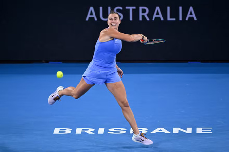 Aryna Sabalenka, nuevamente finalista en Australia.