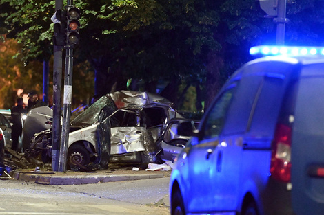 El siniestro vial se produjo el martes a la noche, en Wheelright y Presidente Roca.