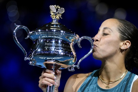 Madison Keys y un trofeo que buscó durante toda su carrera