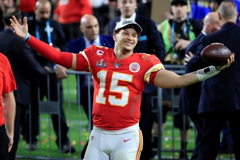 Pat Mahomes, estrella de los Chiefs