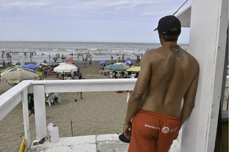 La costa bonaerense siente el impacto de la crisis. 