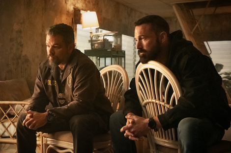 Ben Affleck anticipó el policial "Rip" que coprodujo y estelarizó junto a Matt Damon.