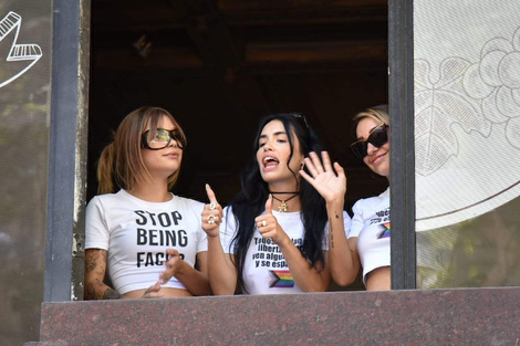 Taichu, Lali y María, juntas respaldando a la comunidad LGTBIQ+