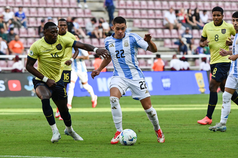 La Sub 20 no encontró el arco ante Ecuador.