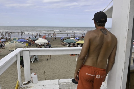 La costa bonaerense sigue exponiendo la crisis del turismo. 