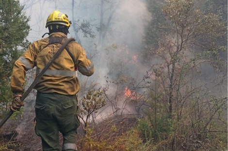 Identificaron a los autores de un nuevo incendio en El Bolsón, pero se dieron a la fuga