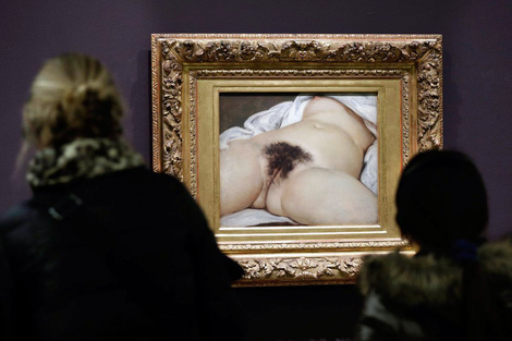 El origen del mundo, de Gustave Courbet.