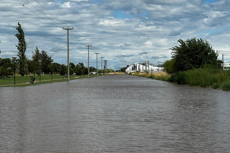 El agua en las calles de América. 