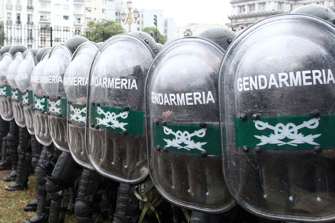 La Gendarmería, uno de los pilares del protocolo represivo de Bullirch.