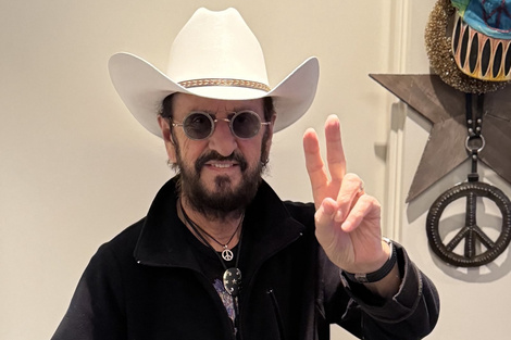 Ringo Starr, aplomado y con buen espíritu como siempre. 