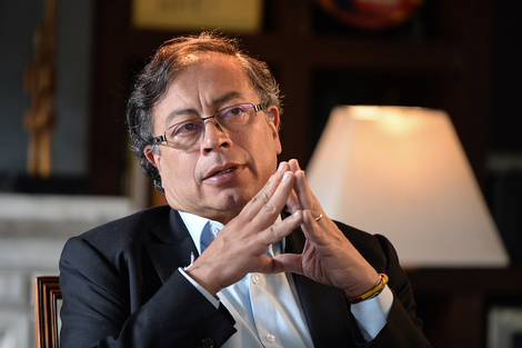 Gustavo Petro, presidente colombiano. (Fuente: AFP)