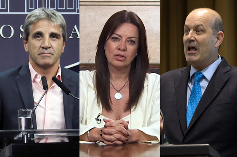 Caputo, Pettovello y Sturzenegger, los alfiles de Milei para destruir el Estado.