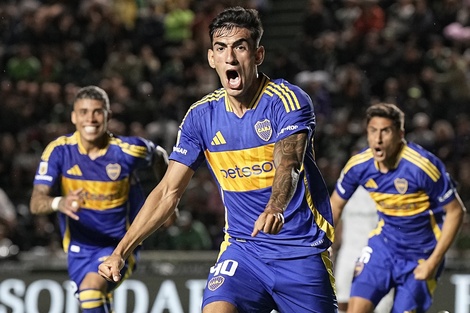 Di Lollo anotó y le dio el triunfo a su equipo. Foto: @BocaJrsOficial