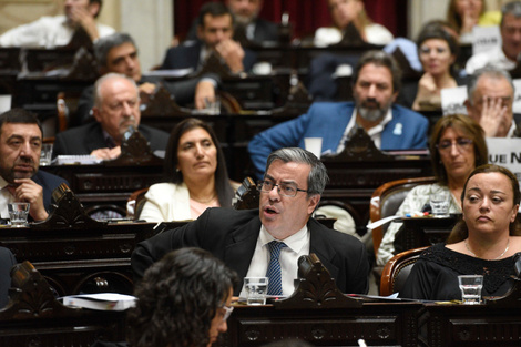 La bancada que conduce Germán Martínez realizará hoy a la tarde una conferencia.