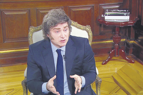 Presidente Javier Milei.