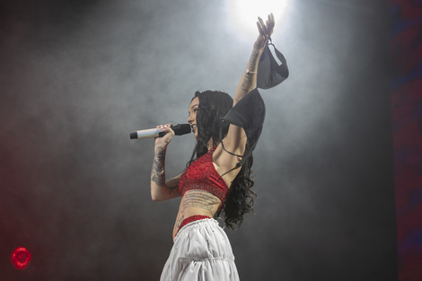 La Joaqui en el Movistar Arena: la canción de redención de una pionera