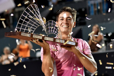 Sebastián Báez, el bicampeón del Río Open