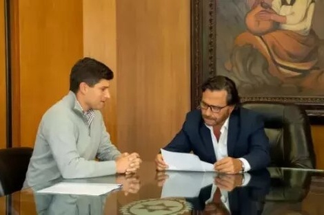 Sáenz continúa la construcción de una agenda conjunta con intendentes