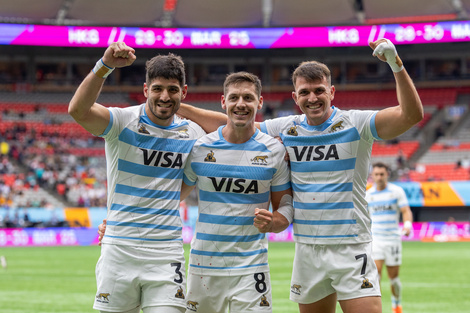 Los Pumas 7s, otra vez campeones en Vancouver.