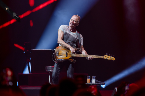 Sting se presentó en Buenos Aires ocho años después de su anterior visita. 