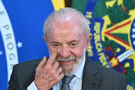 Lula da Silva, presidente de Brasil.