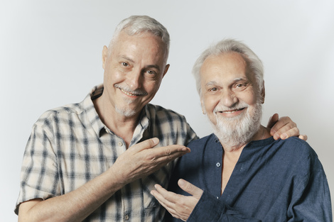 Pedro Aznar y David Lebón