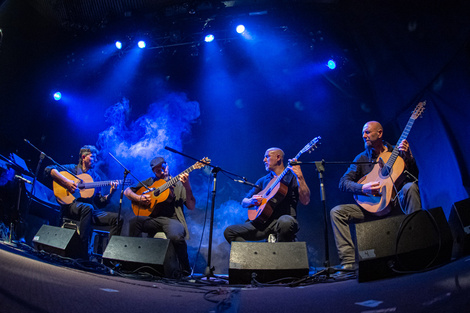 El Cuarteto La Púa, una de las bandas participantes