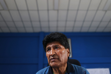 Evo Morales, expresidente de Bolivia.