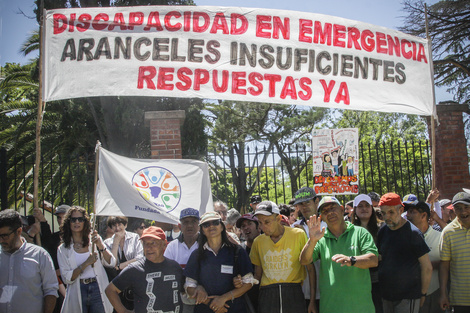 Las organizaciones de discapacidad se declararon en "emergencia". 