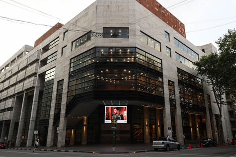 El auditorio del  Sodre, donde se hará el traspaso de la banda presidencial.