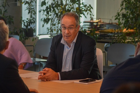 José Carlos Mahía, legislador, docente y ministro de Educación y Cultura designado.