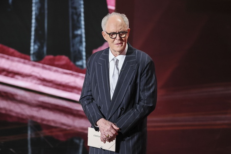 Lithgow participó el domingo de la entrega del Oscar