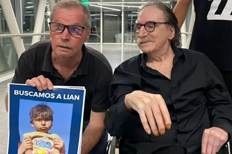 Charly García con Juan Carr, solidarios por la búsqueda de Lian