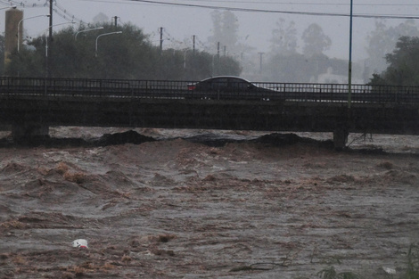 Tucumán también se inundó.