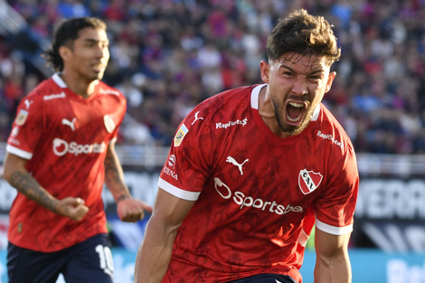 El chileno Felipe Loyola marcó el gol del triunfo ante San Lorenzo