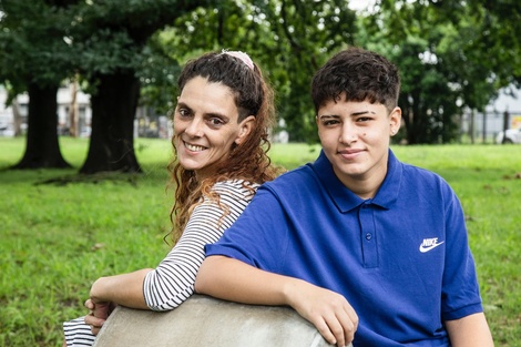 Fran y su mamá, Vanina Russo